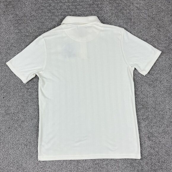 Claiborne Polo Shirt Mens Small White BMW 330i Embroidered Logo Car Auto Racing - Picture 2 of 9